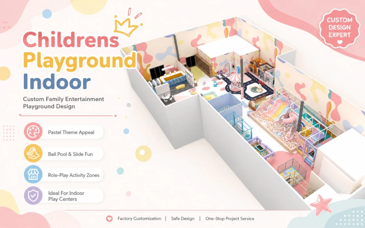 Guia de projetos de parques infantis interiores: espaços de brincadeira seguros, rentáveis e personalizados 6 parque infantil interior