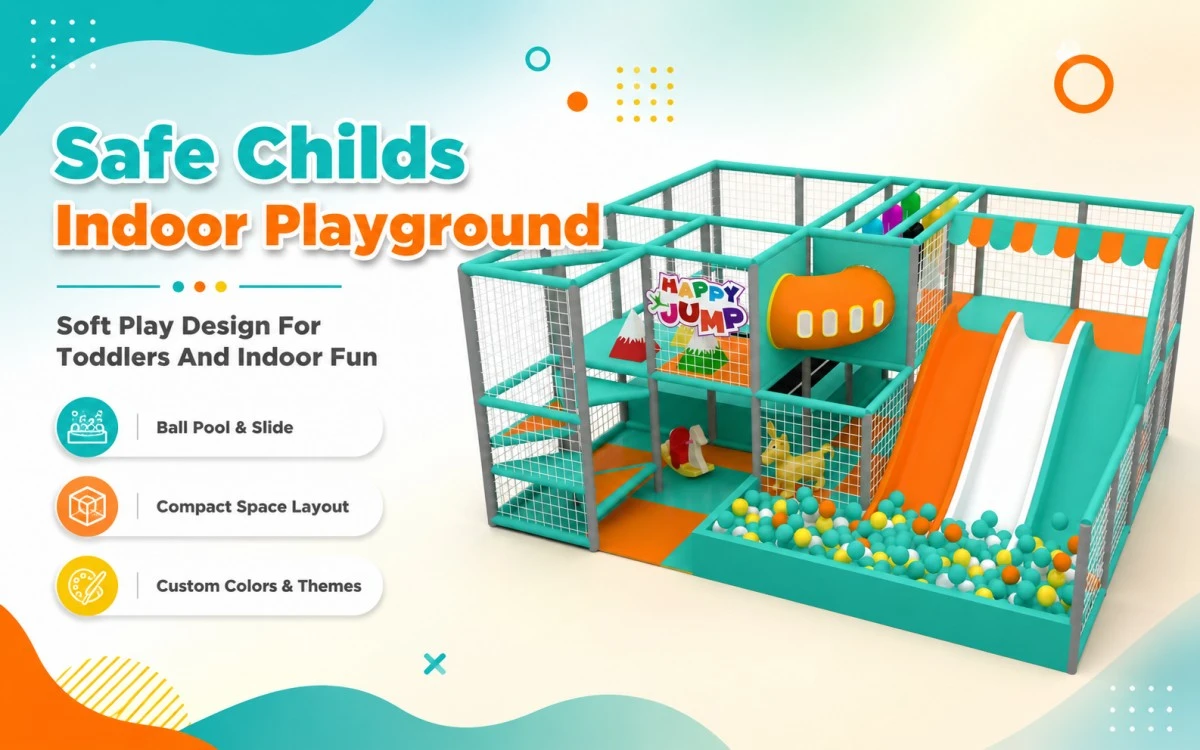 Soluções de parques infantis interiores para projetos de lazer seguros, personalizados e rentáveis 4 parque infantil interior