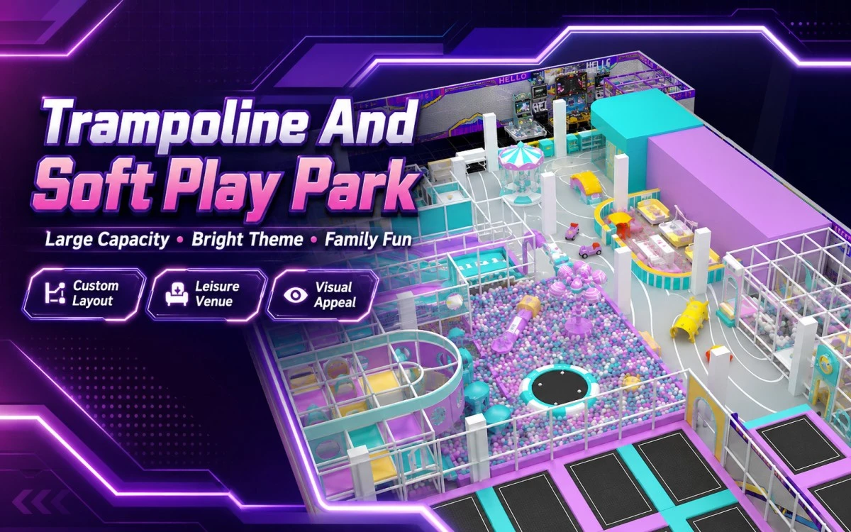 Which indoor playground set collections fit commercial projects best? 4 indoor playground set
