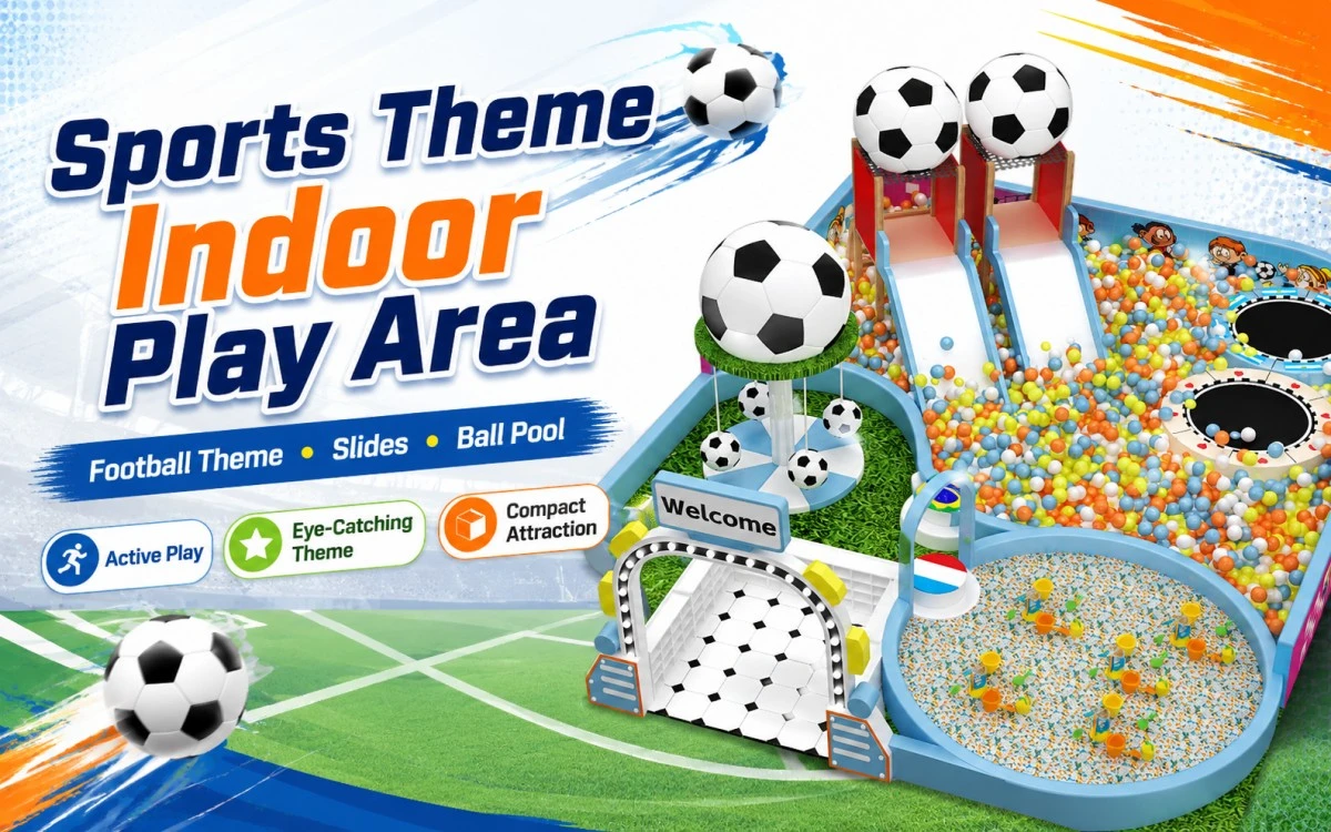 Which indoor playground set collections fit commercial projects best? 6 indoor playground set