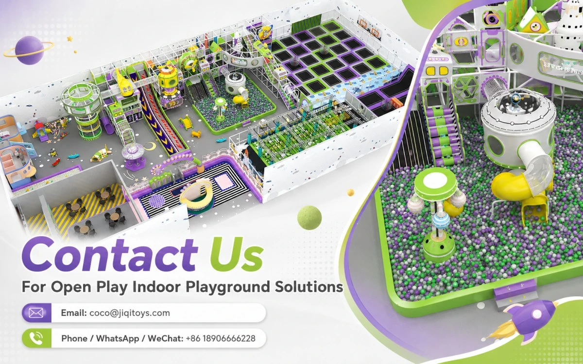 Open Play Soluciones de parques infantiles de interior para centros de juego modernos 15 Parque infantil cubierto
