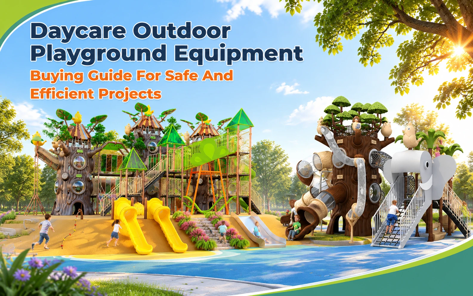 Daycare Outdoor Playground Equipment Buying Guide For Safe And Efficient Projects 1 Daycare Outdoor Playground Equipment Buying Guide For Safe And Efficient Projects