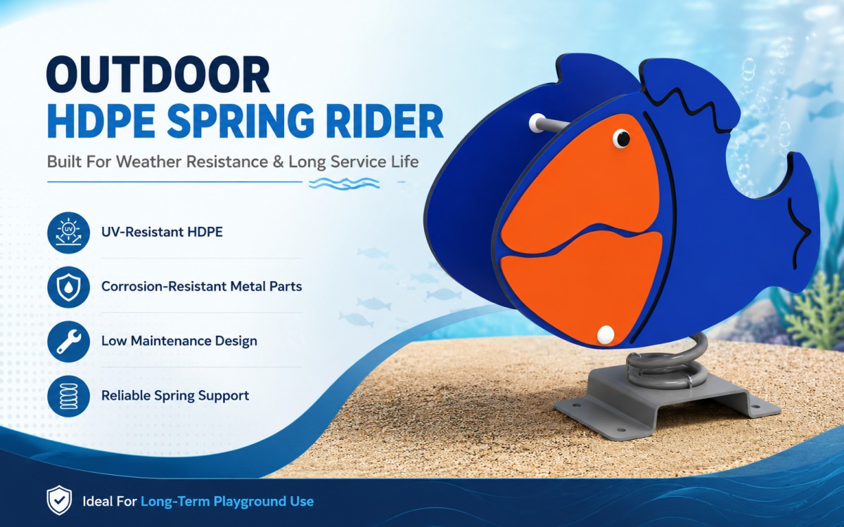 HDPE Spring Rider Buying Guide For Commercial Playgrounds 4 HDPE spring rider