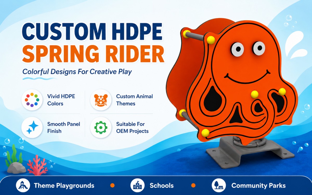 HDPE Spring Rider Buying Guide For Commercial Playgrounds 5 HDPE spring rider
