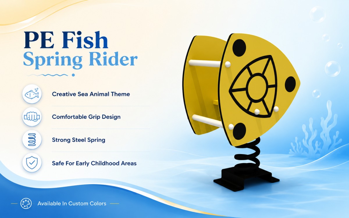 PE Rocking Horse Buying Guide For Safe And Custom Commercial Play Areas 3 PE Rocking Horse