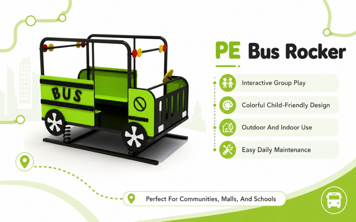 PE Rocking Horse Buying Guide For Safe And Custom Commercial Play Areas 4 PE Rocking Horse