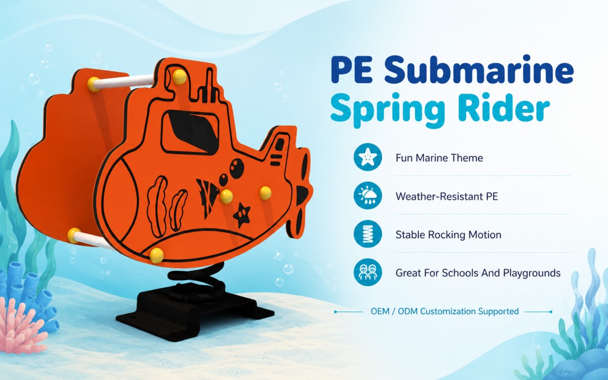 PE Rocking Horse Buying Guide For Safe And Custom Commercial Play Areas 7 PE Rocking Horse