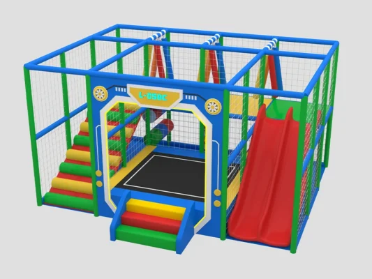 Parque infantil de interior para espacios reducidos