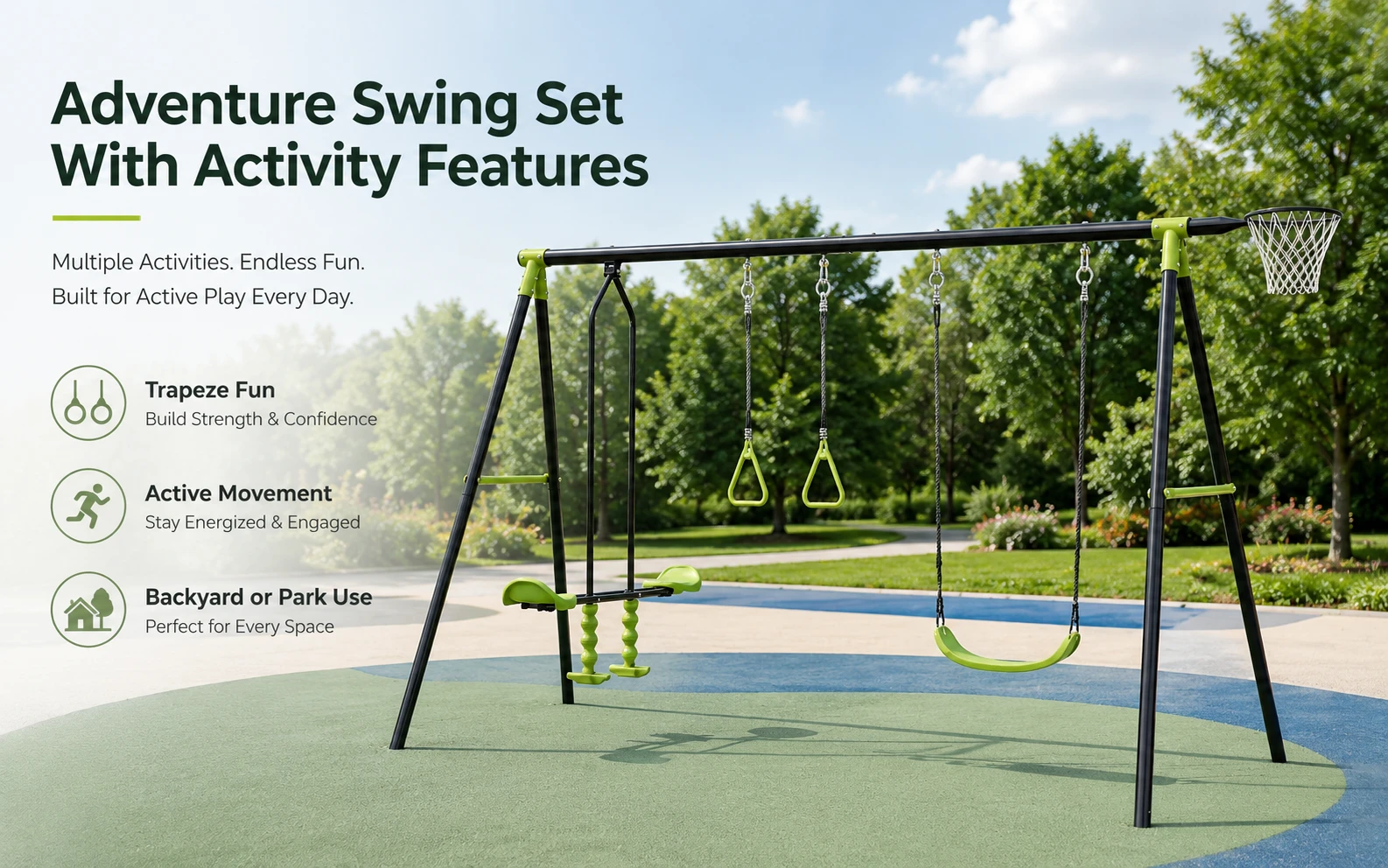 Top 32 Outdoor Swing Set Manufacturers Worldwide In 2026: A Global Buyer’s Guide 3 outdoor swing set