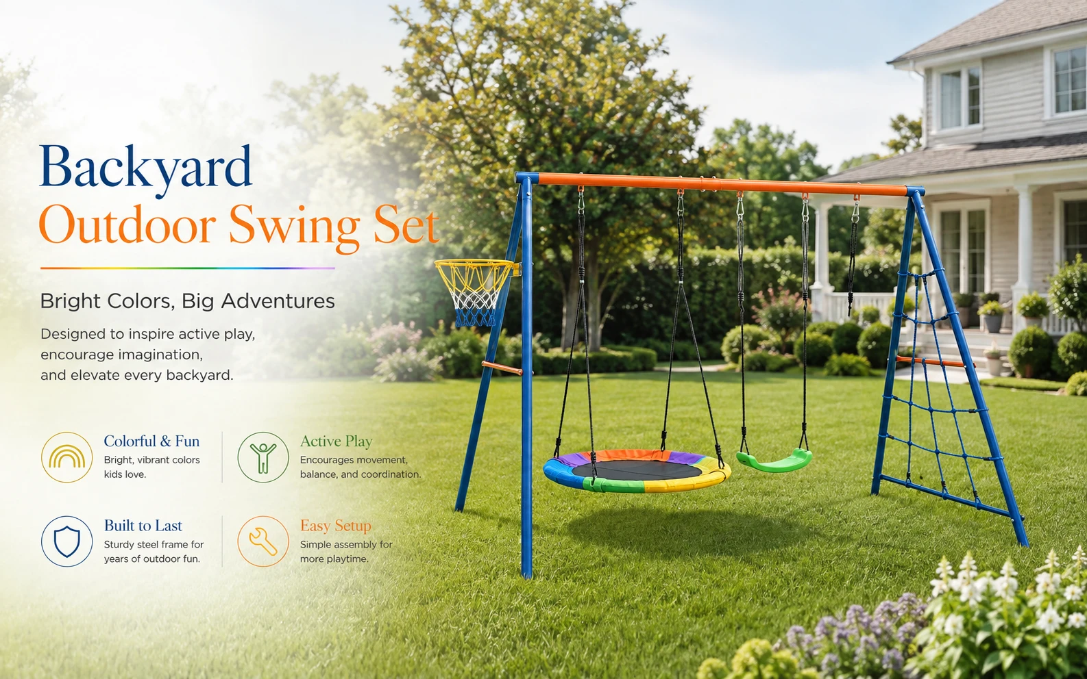 Top 32 Outdoor Swing Set Manufacturers Worldwide In 2026: A Global Buyer’s Guide 4 outdoor swing set