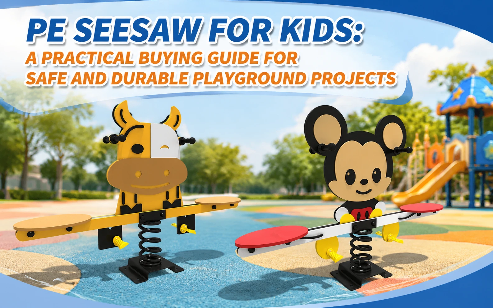 PE Seesaw For Kids: A Practical Buying Guide For Safe And Durable Playground Projects