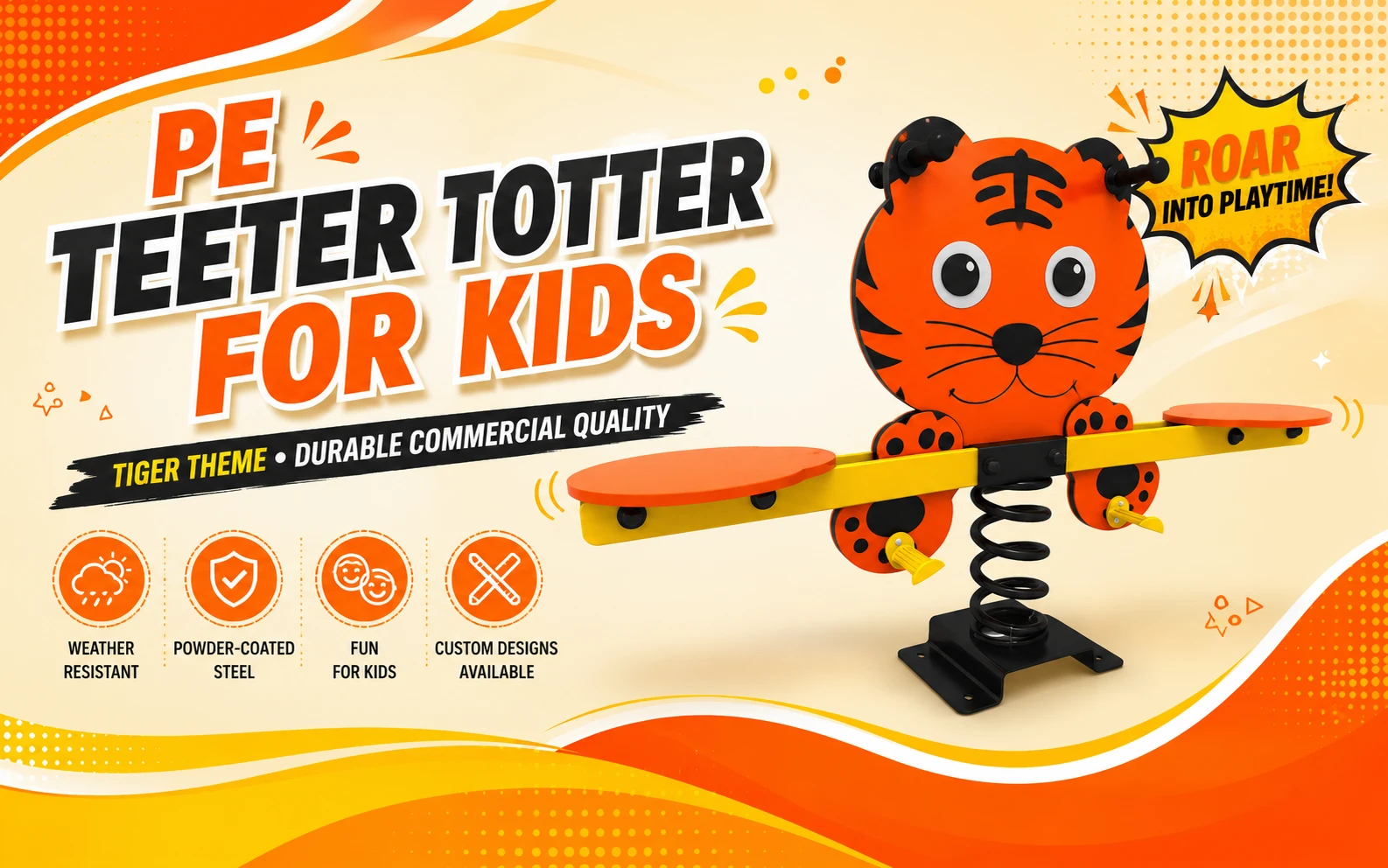 PE Teeter Totter For Kids: Complete Guide To Materials, Safety, Selection, Installation And Maintenance 3 PE Teeter Totter For Kids