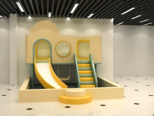 Kompakter Indoor-Spielbereich