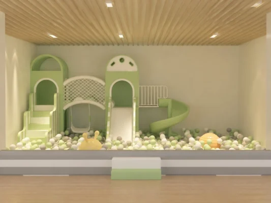 Kleines Indoor-Spielzentrum