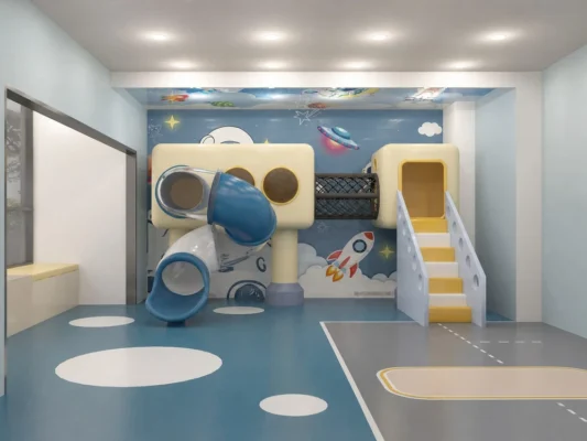 Mini-Spielzentrum für drinnen