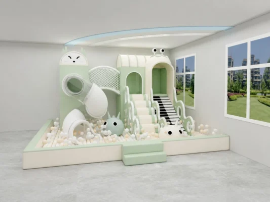 Kleine Softplay-Geräte
