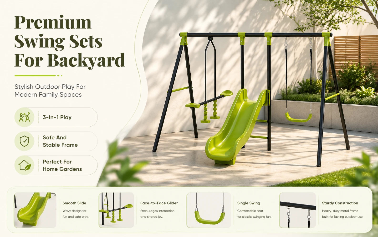 Swing Sets For Backyard