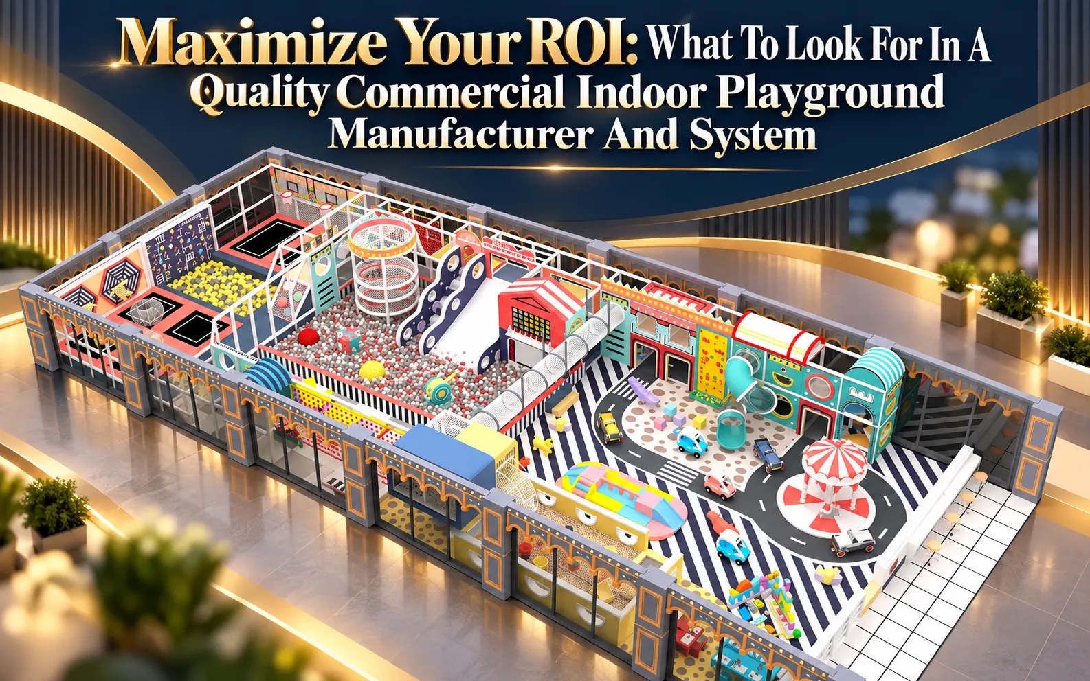 Maximize Your ROI: What To Look For In A Quality Commercial Indoor Playground Manufacturer And System 1 Maximize Your ROI: What To Look For In A Quality Commercial Indoor Playground Manufacturer And System