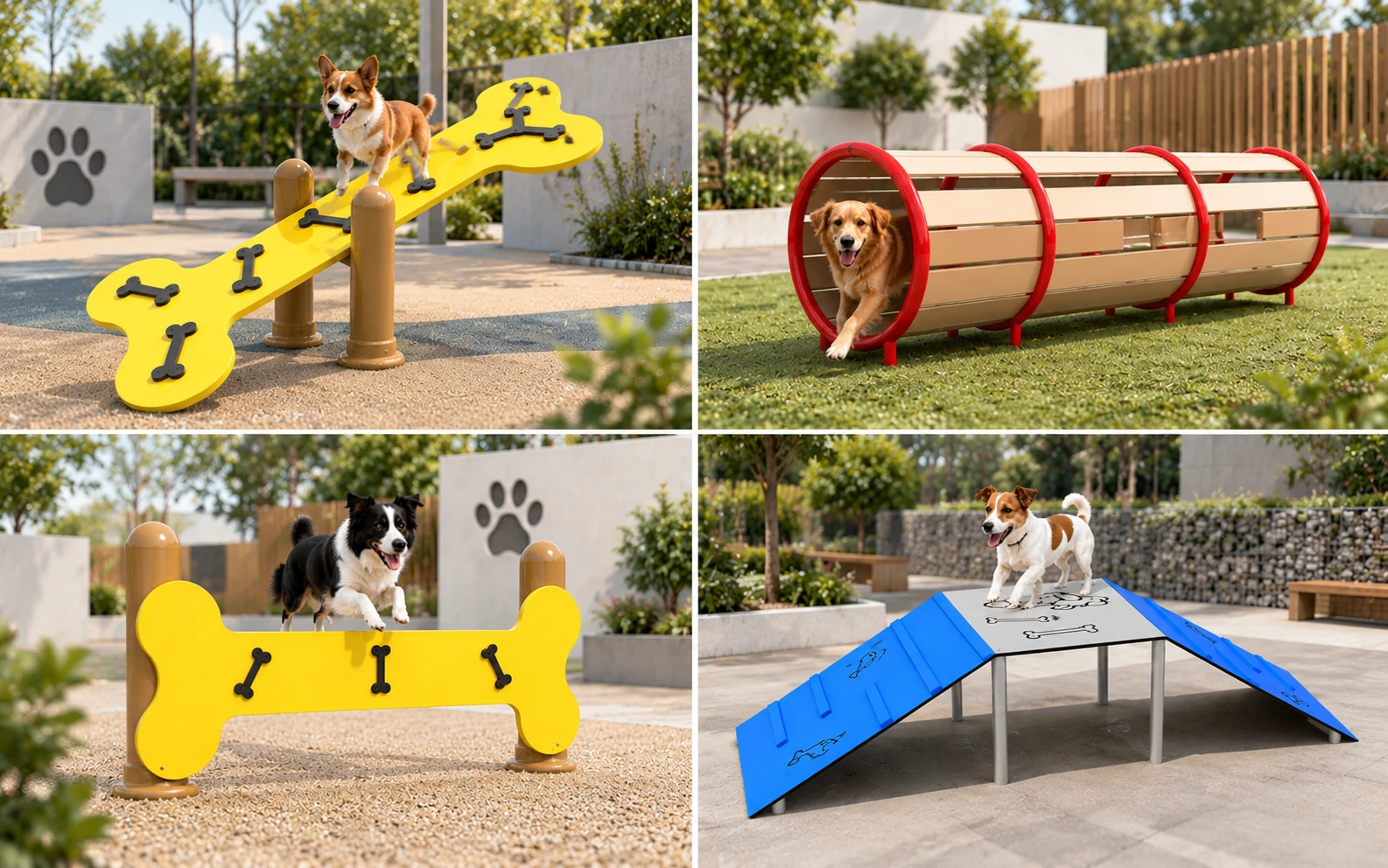outdoor pet playground