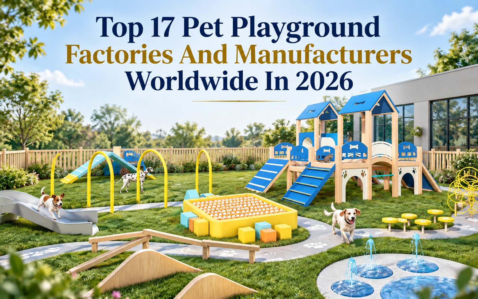 Top 17 Pet Playground Factories And Manufacturers Worldwide In 2026