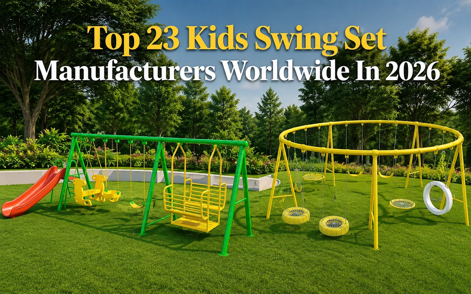 Top 23 Kids Swing Set Manufacturers Worldwide In 2026 1 Top 23 Kids Swing Set Manufacturers Worldwide In 2026