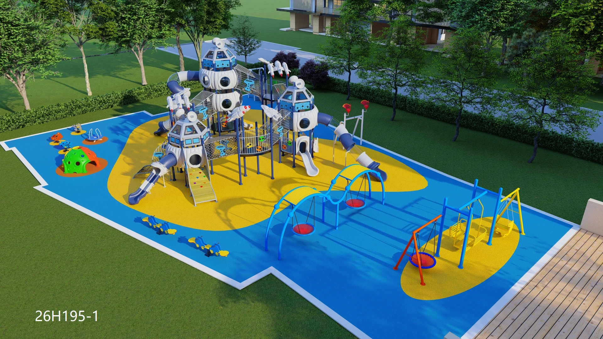 How Can An Outdoor Playground Equipment Manufacturer Create A Custom Playground For Your Project? 6 outdoor playground manufacturer