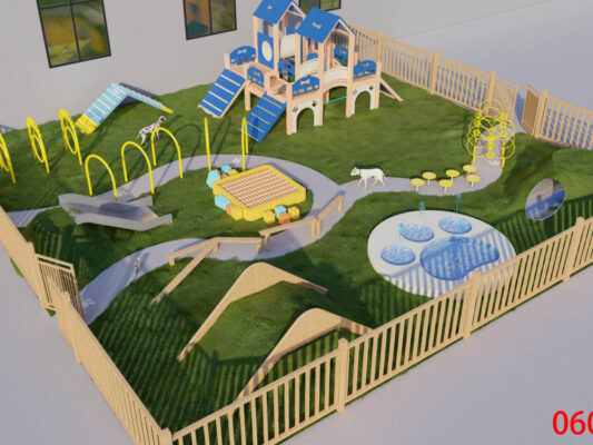 aire de jeux pour animaux