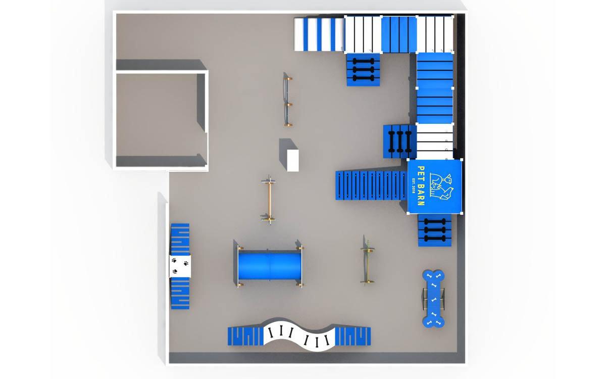 outdoor pet playground