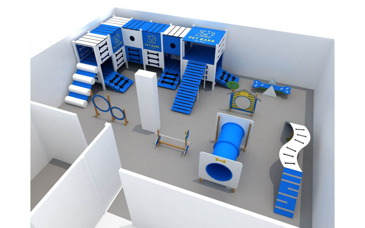 outdoor pet playground