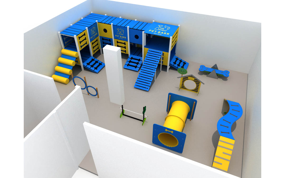 outdoor pet playground