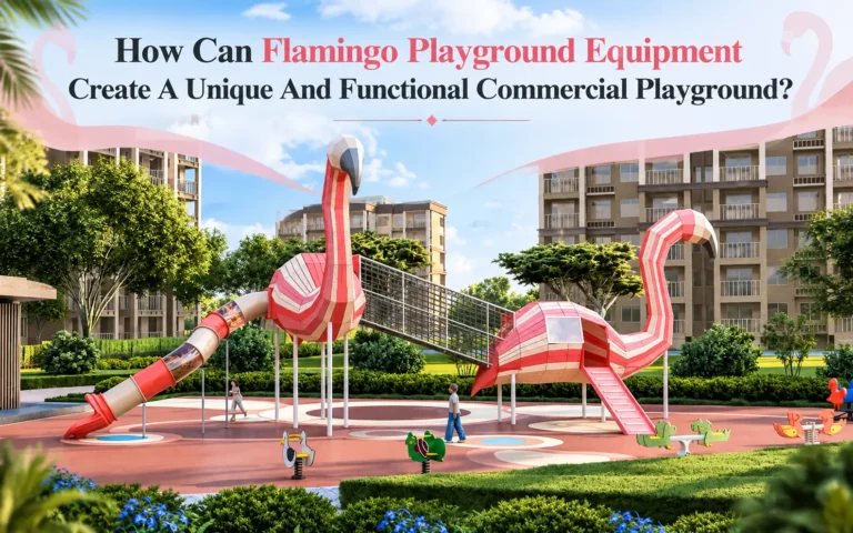 How Can Flamingo Playground Equipment Create A Unique And Functional Commercial Playground