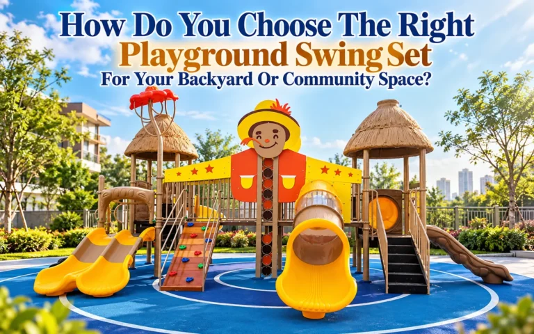 How Do You Choose The Right Playground Swing Set For Your Backyard Or Community Space