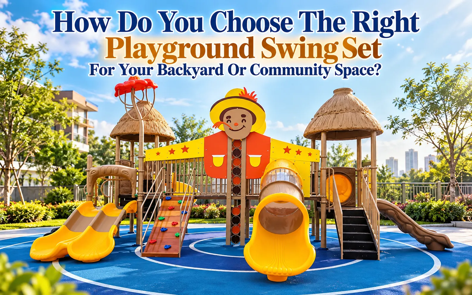 How Do You Choose The Right Playground Swing Set For Your Backyard Or Community Space? 1 How Do You Choose The Right Playground Swing Set For Your Backyard Or Community Space