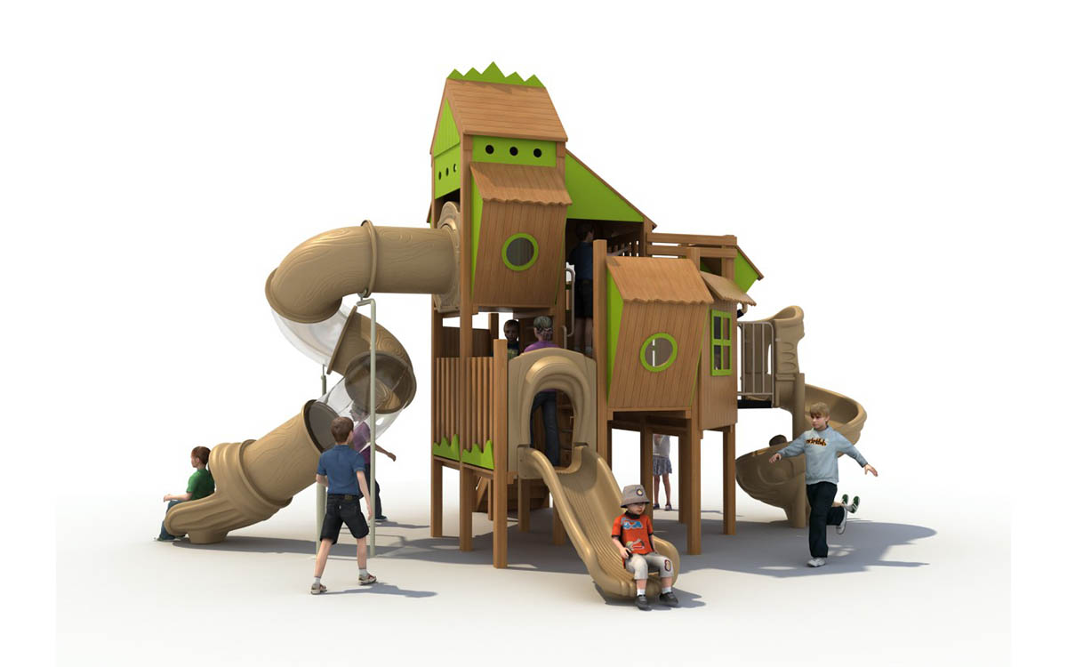 wooden playhouse
