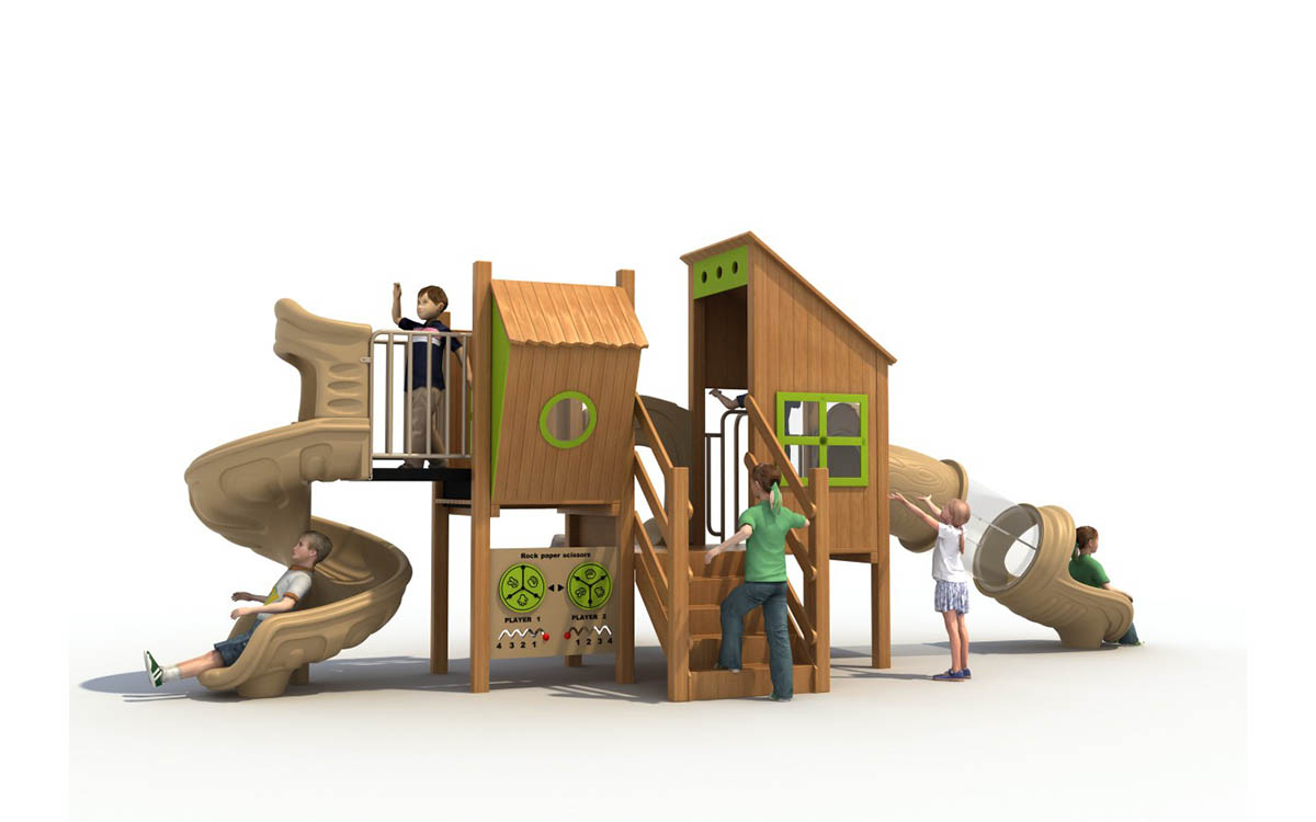 wooden playhouse