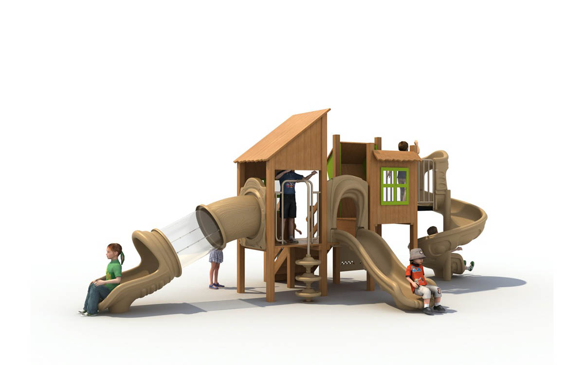 wooden playground