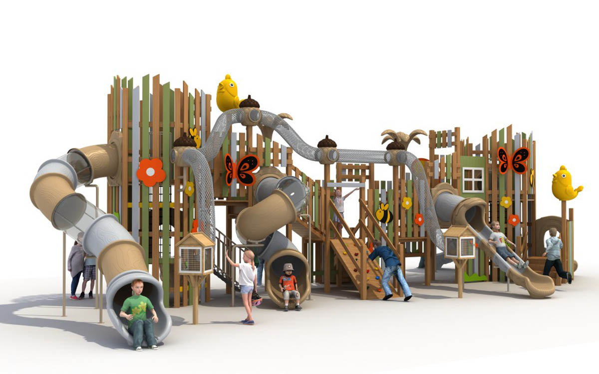 wooden playhouse