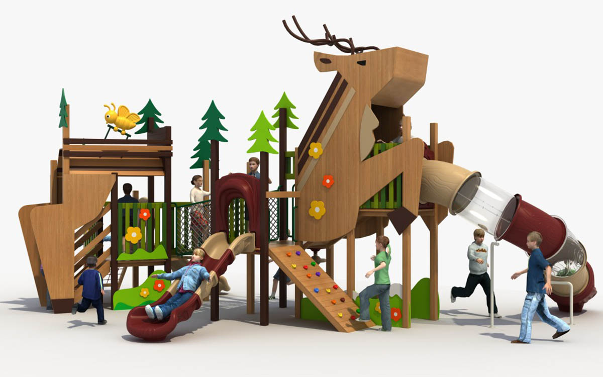 wooden playhouse